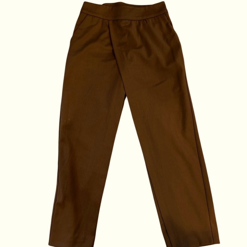 Imperial asymmetrical cross front Brown Pants  XXS